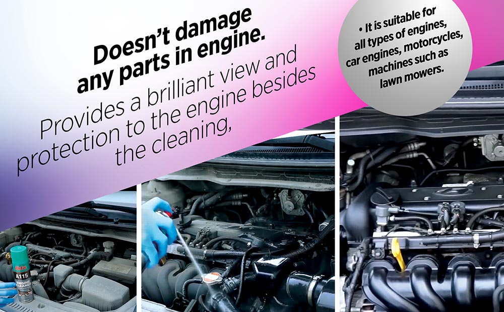 A115 MOTOR TEMİZLEYİCİ