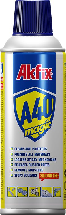 A40 MAGIC INHIBITOR DE COROZIUNE, LUBRIFIANT ȘI SPRAY DE PROTECŢIE MULTIFUNCŢIONAL