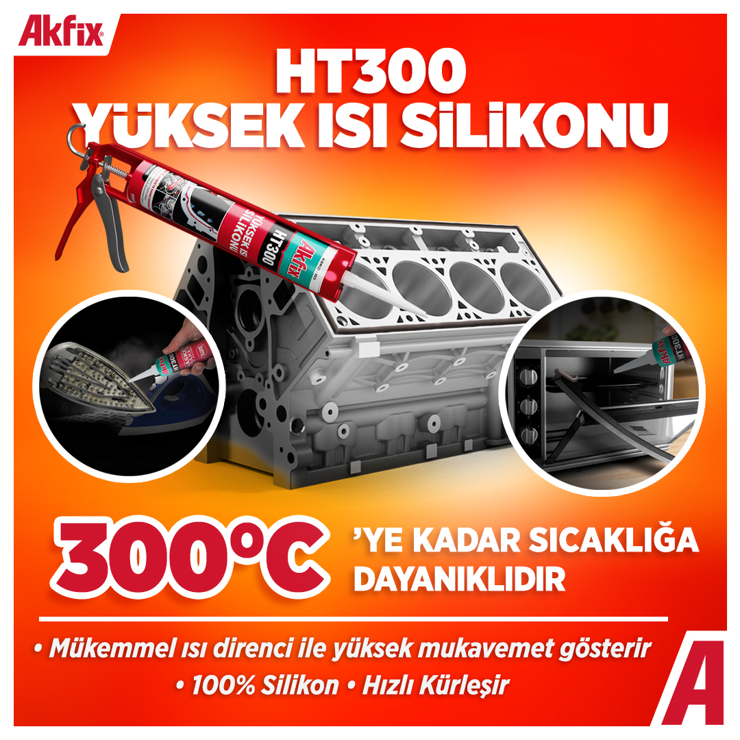 HT300 YÜKSEK ISI SİLİKONU